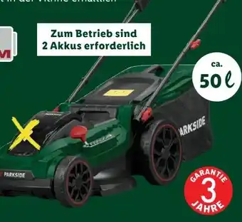 Lidl Parkside Akku-Rasenmäher Angebot