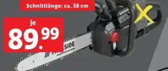 Lidl Parkside Performance Akku-Kettensäge Angebot