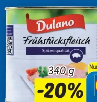 Lidl Dulano Frühstücksfleisch Angebot