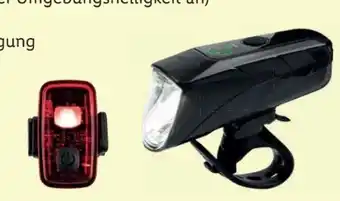 Lidl Crivit Akku LED-Fahrradleuchten-Set Angebot