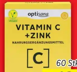 Lidl Optisana Vitamin C-Zink Tabletten Angebot