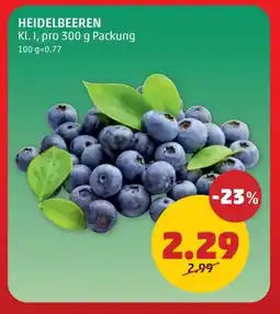 PENNY Heidelbeeren Angebot