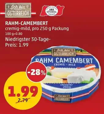 PENNY Rahm-camembert Angebot