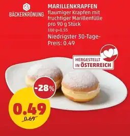 PENNY Marillenkrapfen Angebot