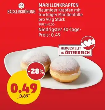 PENNY Marillenkrapfen Angebot