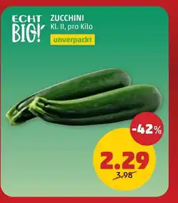 PENNY Echt zucchini Angebot