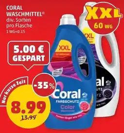 PENNY Coral waschmittel Angebot