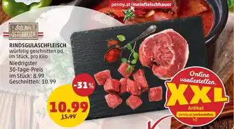 PENNY Rindsgulaschfleisch Angebot