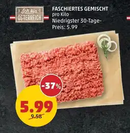 PENNY Faschiertes gemischt Angebot