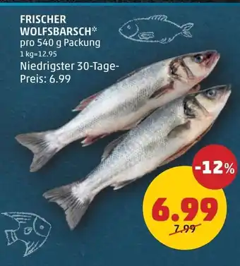 PENNY Frischer wolfsbarsch Angebot