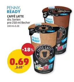 PENNY Caffè latte Angebot