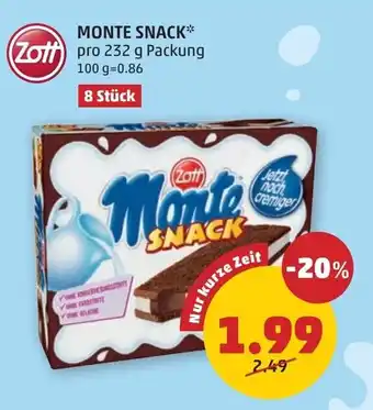 PENNY Monte snack Angebot