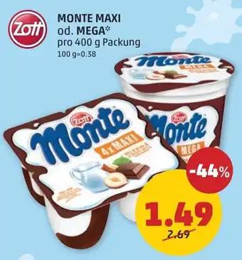 PENNY Monte maxi Angebot