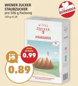 PENNY Wiener zucker staubzucker Angebot