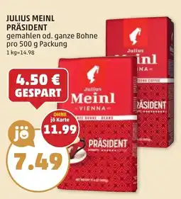 PENNY Julius meinl präsident Angebot