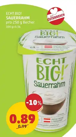 PENNY Sauerrahm Angebot