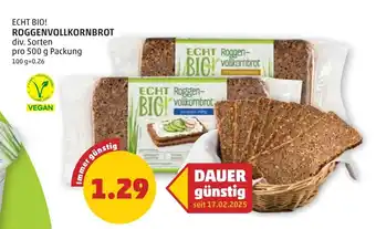 PENNY Roggenvollkornbrot Angebot