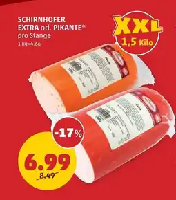 PENNY Schirnhofer extra od. pikante Angebot