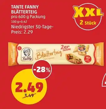 PENNY Tante fanny blätterteig Angebot