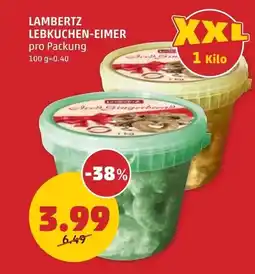 PENNY Lambertz lebkuchen-eimer Angebot