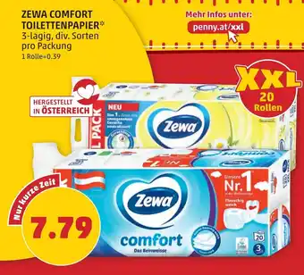 PENNY Zewa comfort toilettenpapier Angebot