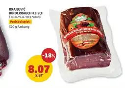 PENNY Brajlović rinderrauchfleisch Angebot