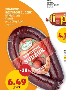 PENNY Brajlović bosnische sudžuk Angebot