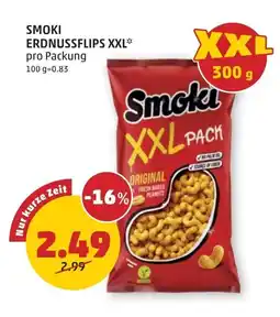 PENNY Smoki erdnussflips xxl Angebot