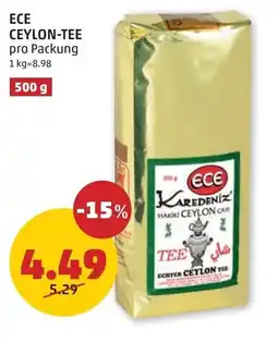 PENNY Ece ceylon-tee Angebot