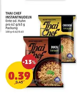 PENNY Thai chef instantnudeln Angebot