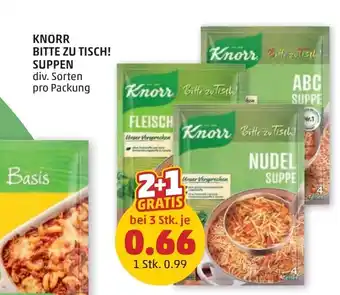 PENNY Knorr nudel suppe Angebot