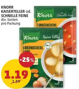 PENNY Knorr kaiserteller od. schnelle feine Angebot