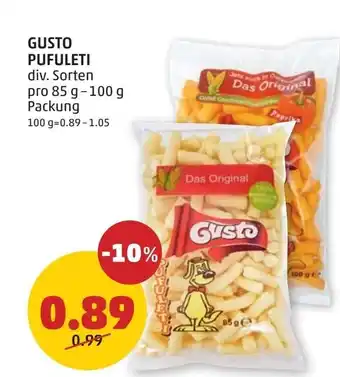 PENNY Gusto pufuleti Angebot