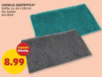 PENNY Chenille-badteppich Angebot