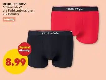 PENNY Retro-shorts 4-teilig Angebot