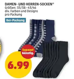 PENNY Damen- und herren-socken Angebot