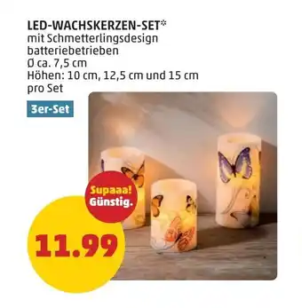 PENNY Led-wachskerzen-set Angebot