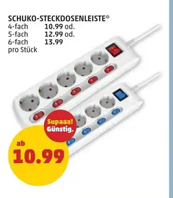 PENNY Schuko-steckdosenleiste Angebot