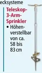 Norma Teleskop- 3-arm- sprinkler Angebot
