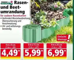 Norma Rasen- und Beet- umrandung Angebot