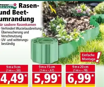 Norma Rasen- und beet- umrandung Angebot