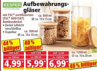 Norma Aufbewahrungs- gläser Angebot