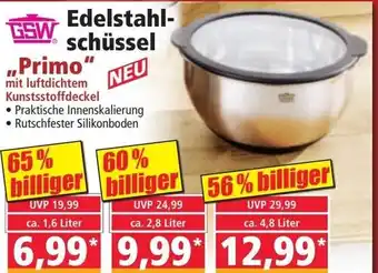 Norma Edelstahl- schüssel Angebot