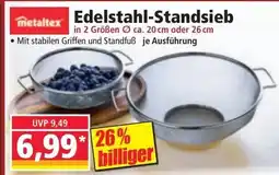 Norma Edelstahl-standsieb Angebot