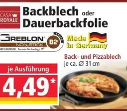 Norma Back- und pizzablech Angebot