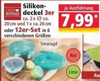 Norma Silikon- royale deckel 3er Angebot