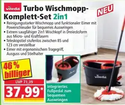 Norma Turbo wischmopp- komplett-set 2in1 Angebot