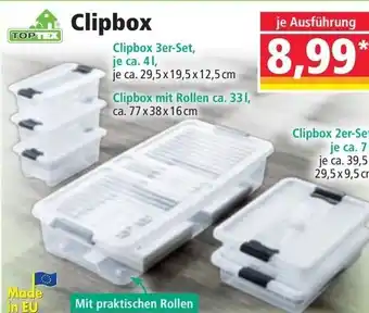 Norma Clipbox mit rollen ca. 331 Angebot