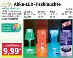 Norma Akku-led-tischleuchte Angebot