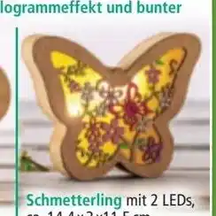 Norma Schmetterling mit 2 leds Angebot